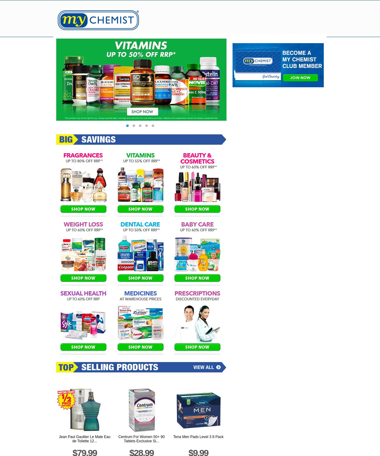 My Chemist Promotional catalogues