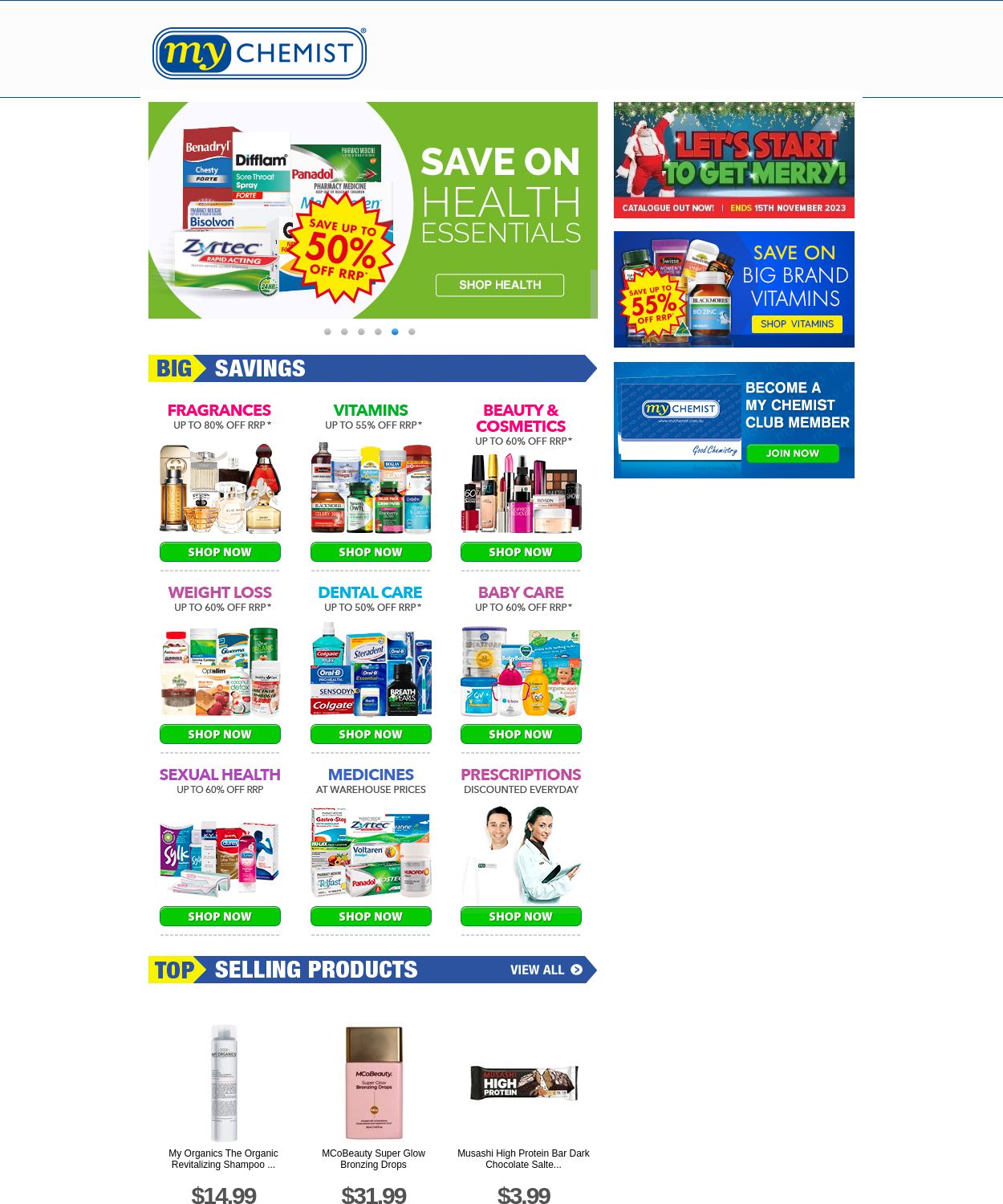 Catalogue My Chemist 30.10.2023 - 08.11.2023