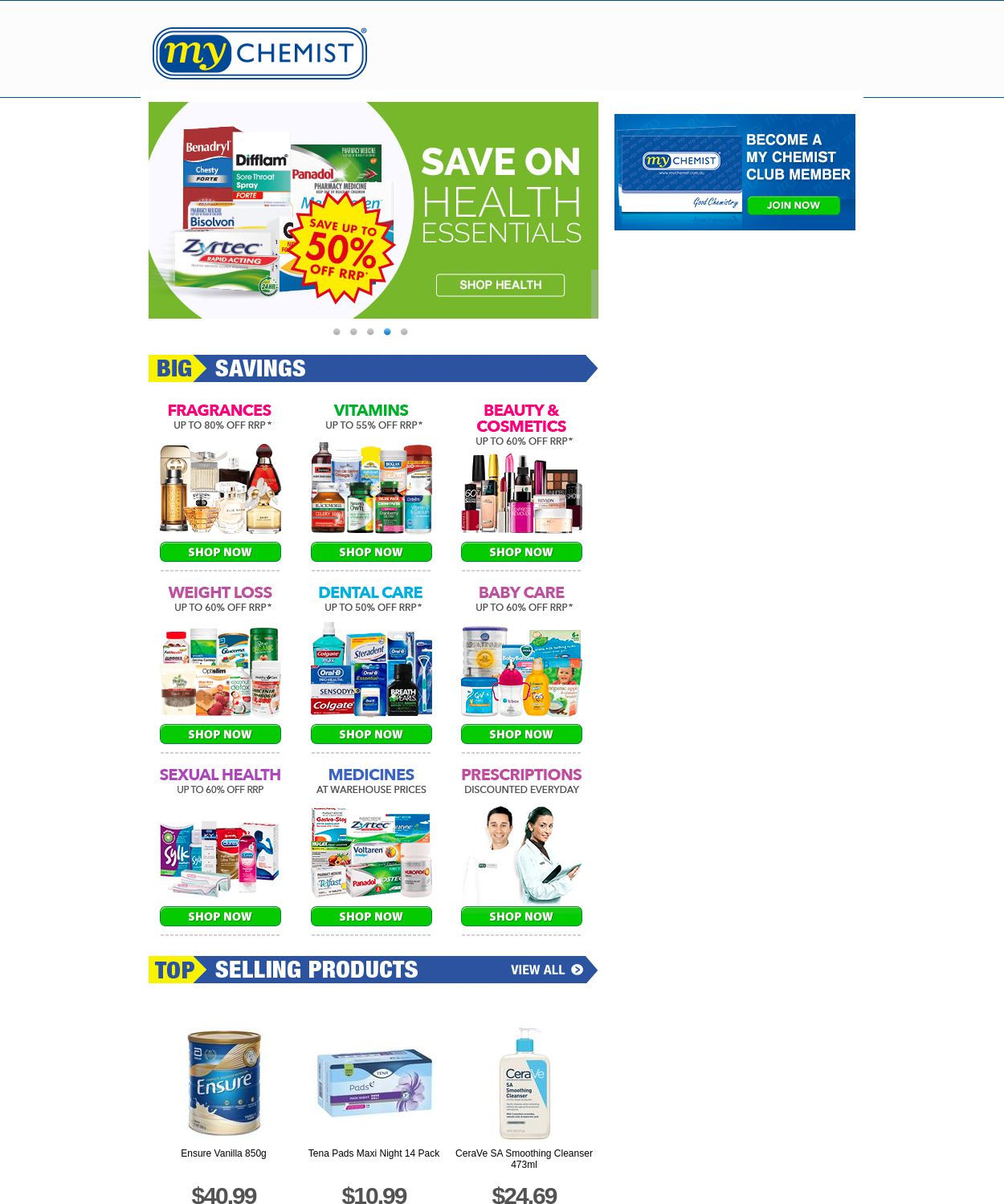 My Chemist Promotional catalogues