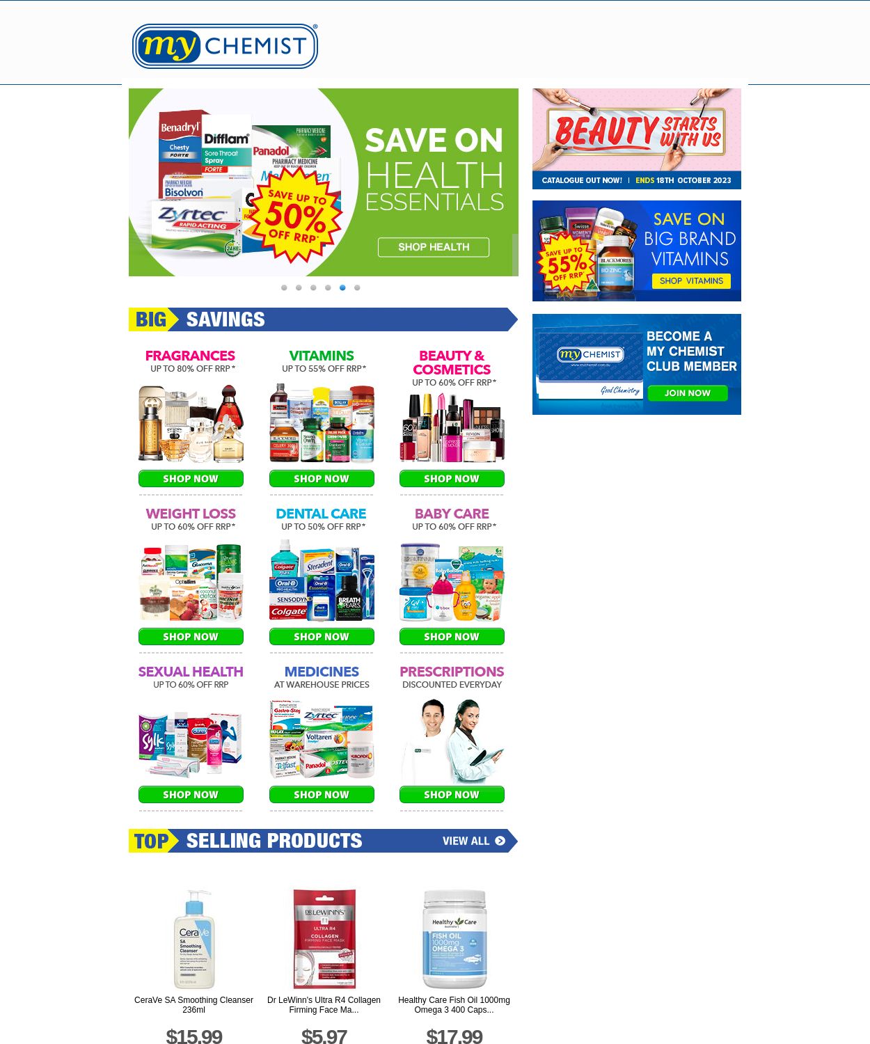 Catalogue My Chemist 02.10.2023 - 11.10.2023