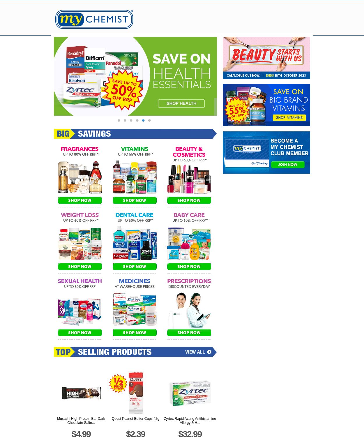 Catalogue My Chemist 09.10.2023 - 18.10.2023