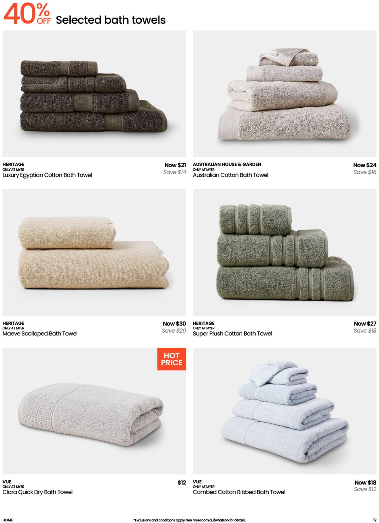 Catalogue Myer 12.08.2025 - 25.07.2026