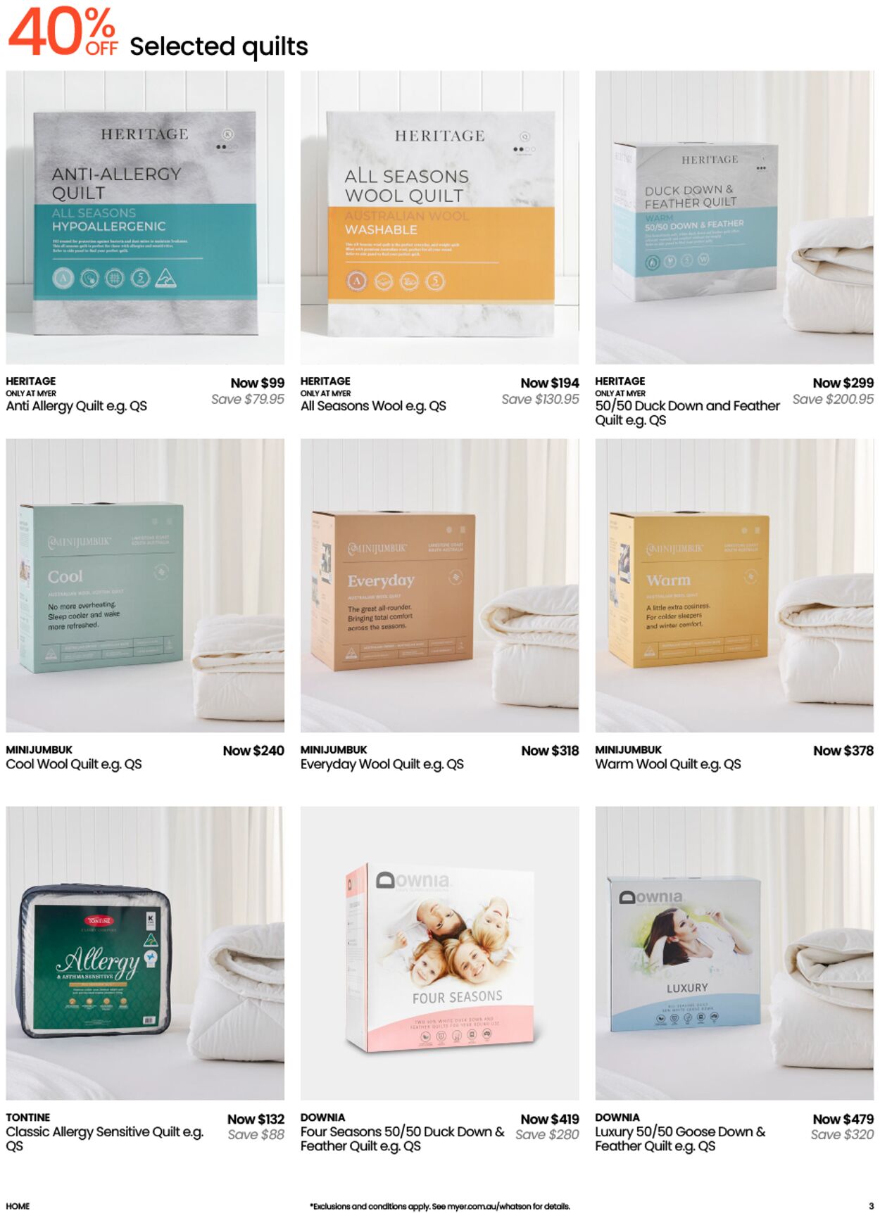 Catalogue Myer 12.08.2025 - 25.07.2026