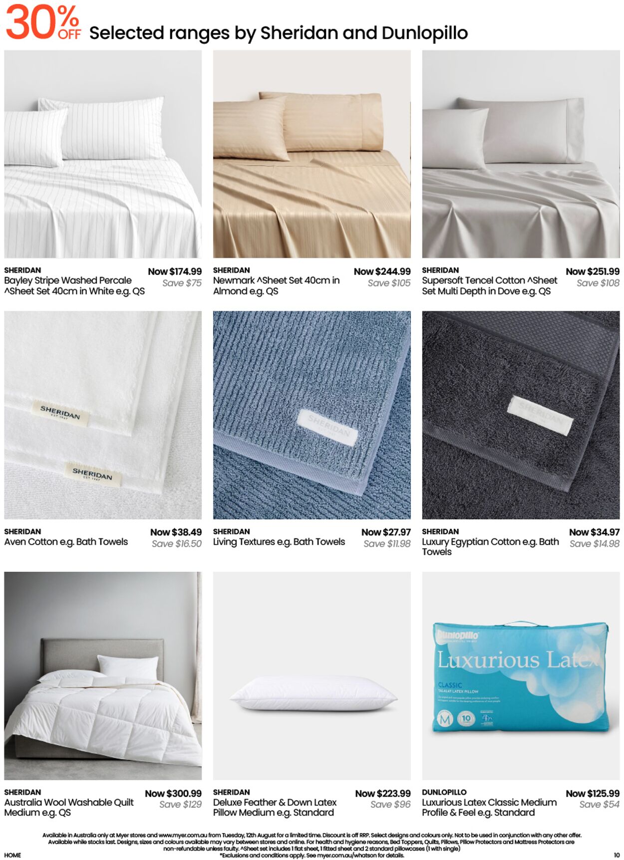 Catalogue Myer 12.08.2025 - 25.07.2026