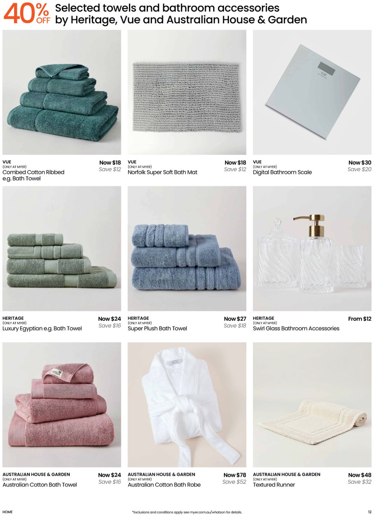 Catalogue Myer 14.10.2025 - 25.07.2026
