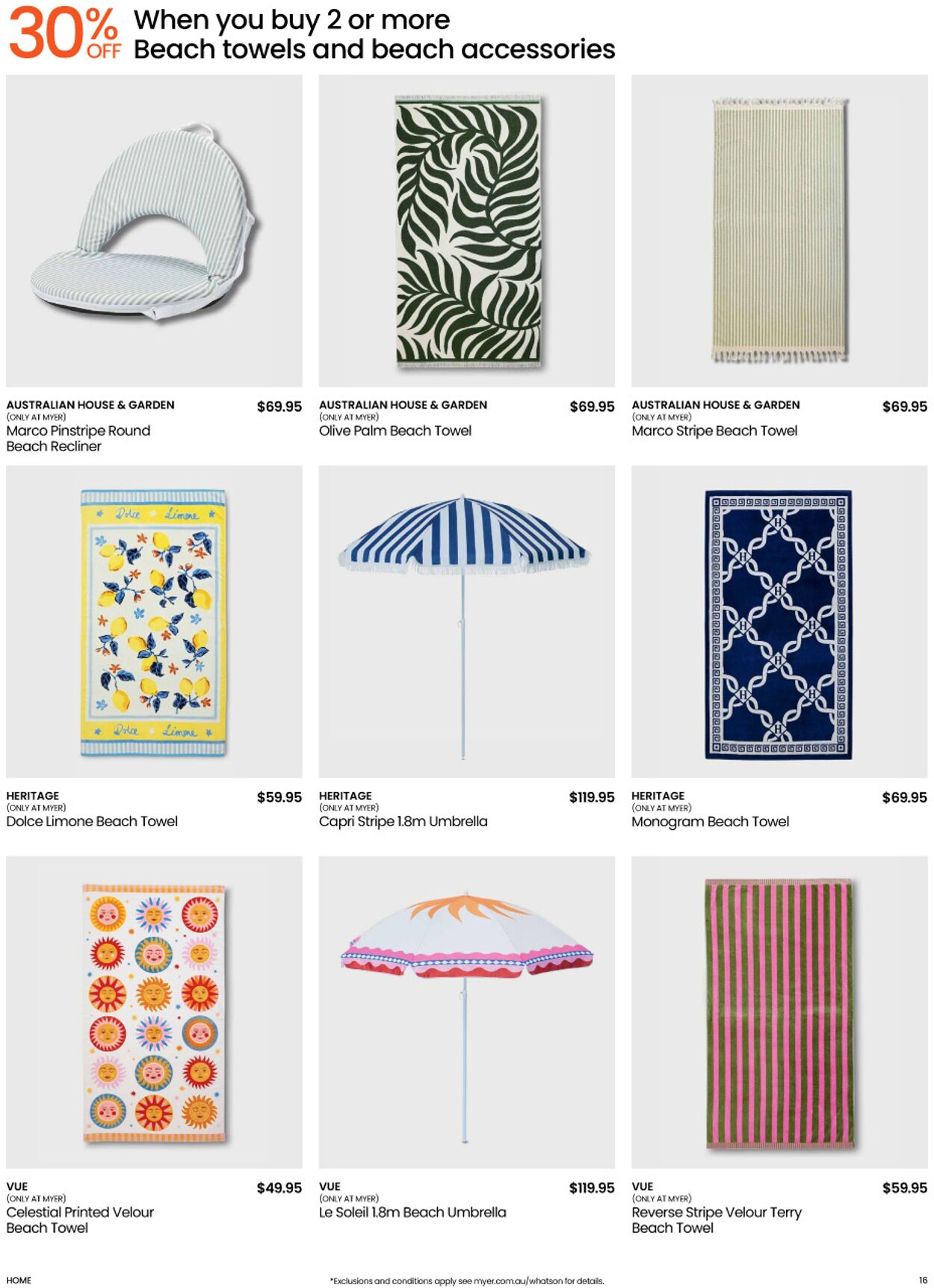 Catalogue Myer 14.10.2025 - 25.07.2026