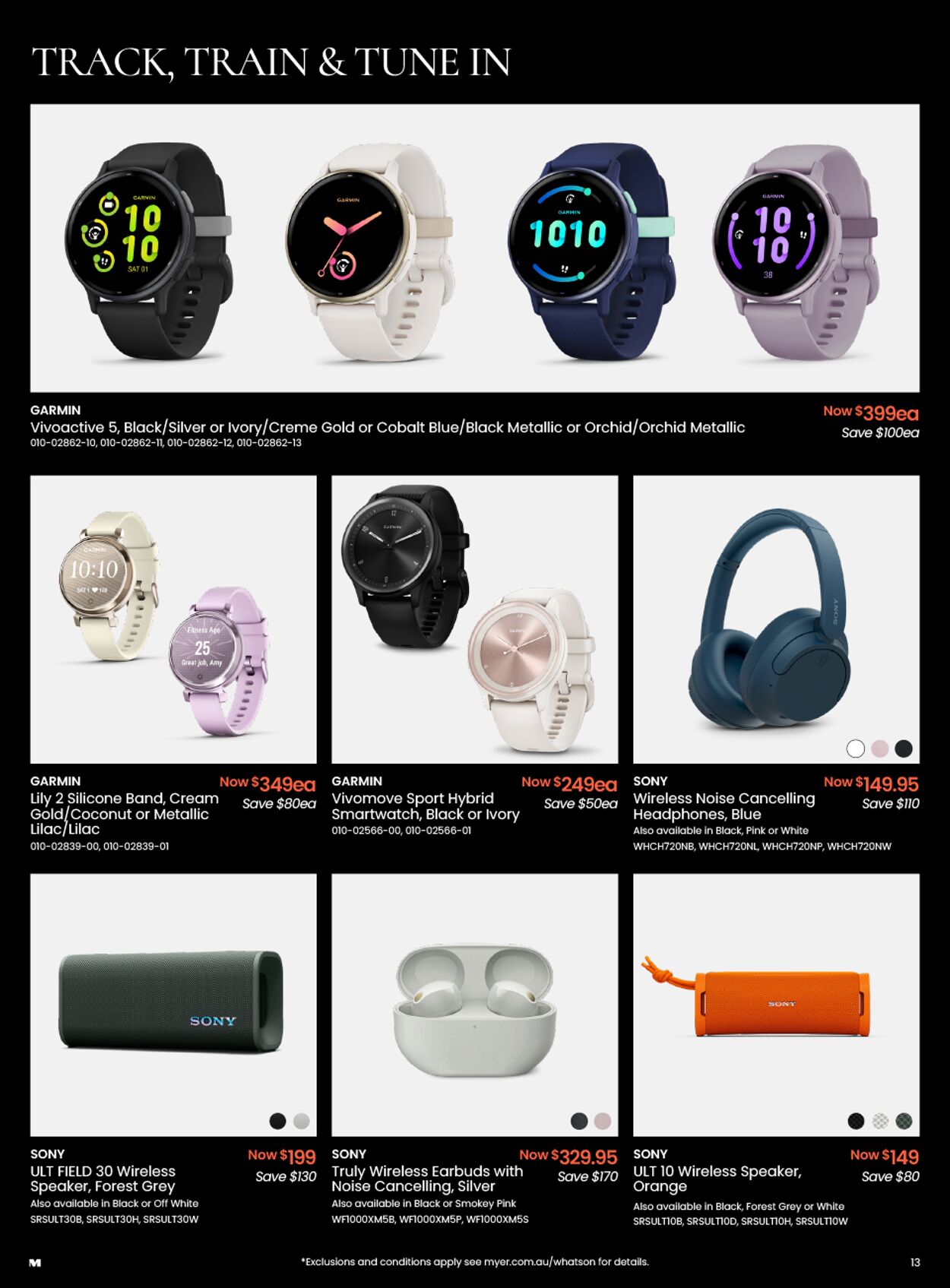 Catalogue Myer 17.11.2025 - 25.07.2026