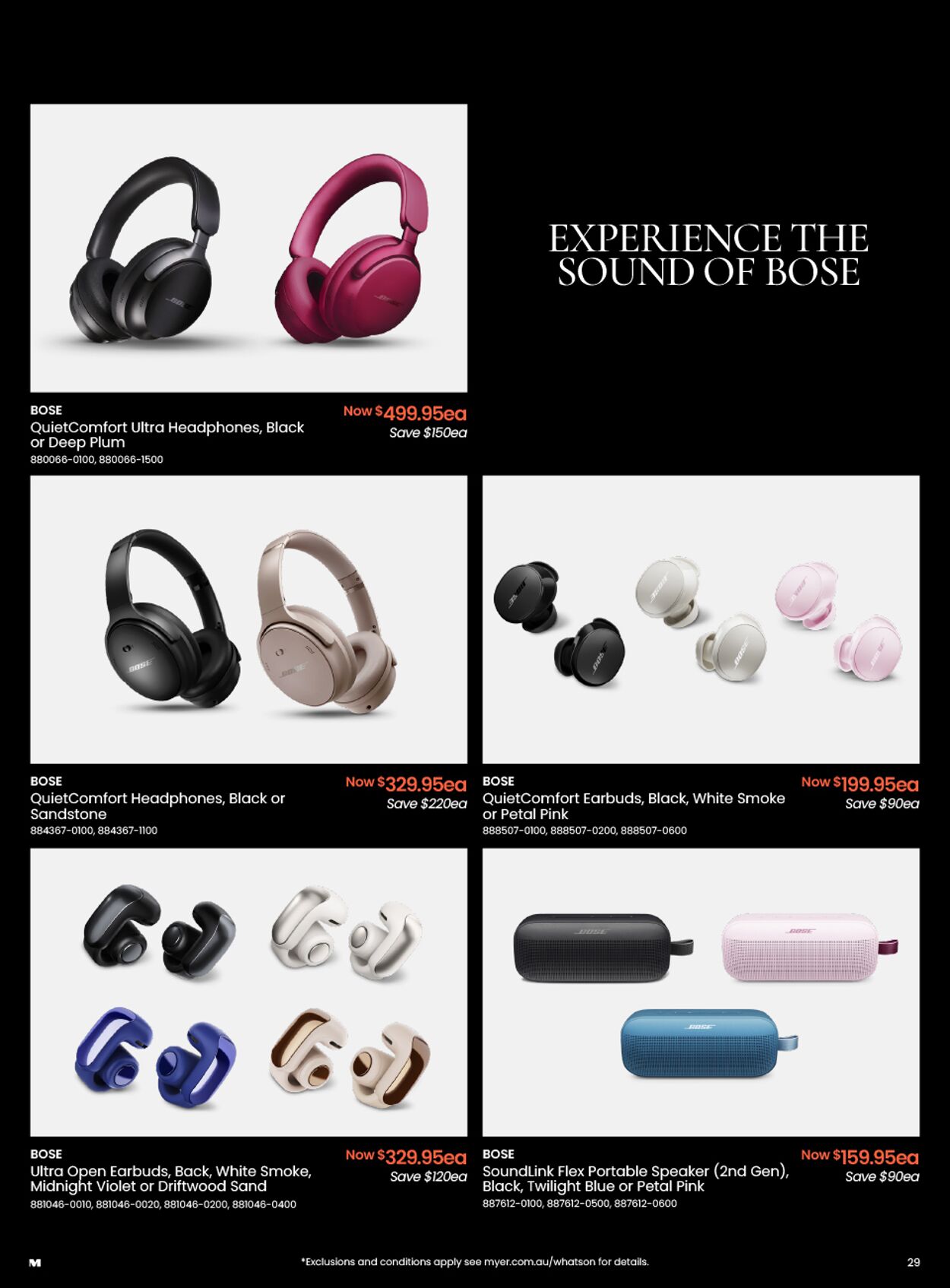 Catalogue Myer 17.11.2025 - 25.07.2026