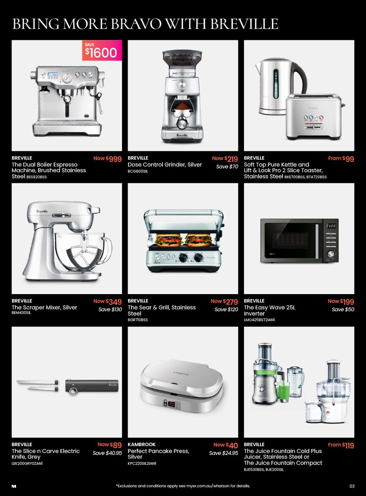 Catalogue Myer 17.11.2025 - 25.07.2026