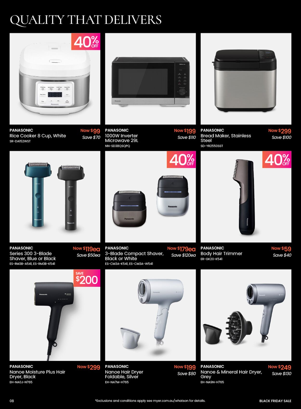 Catalogue Myer 17.11.2025 - 25.07.2026