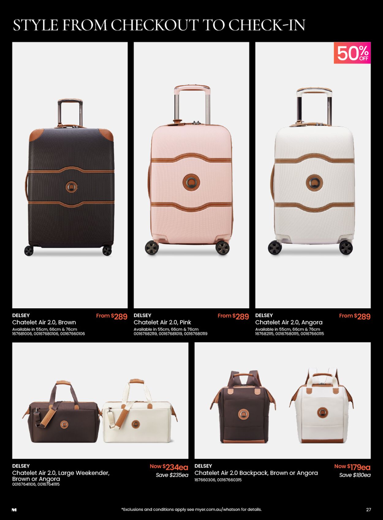 Catalogue Myer 17.11.2025 - 25.07.2026