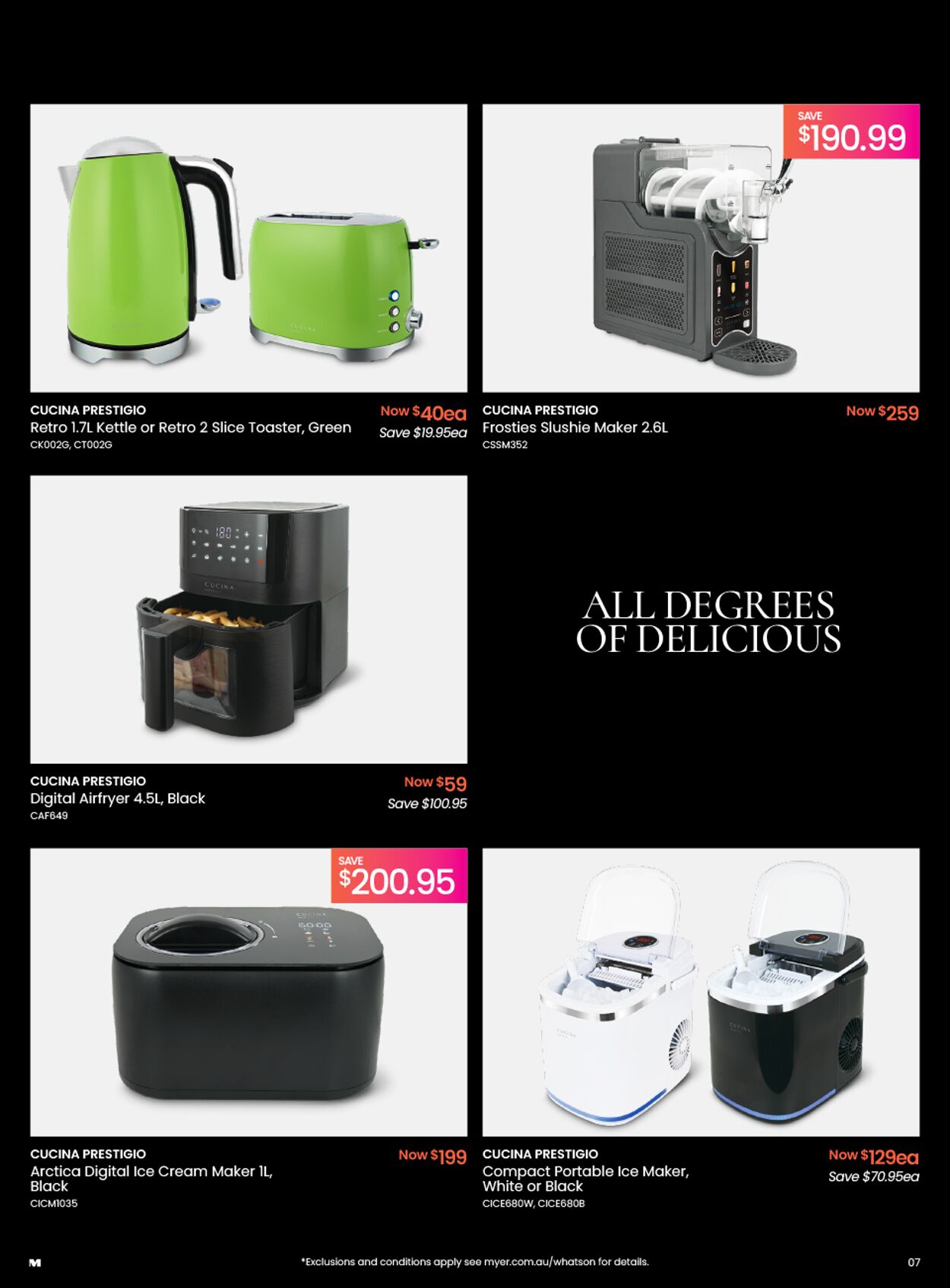 Catalogue Myer 17.11.2025 - 25.07.2026