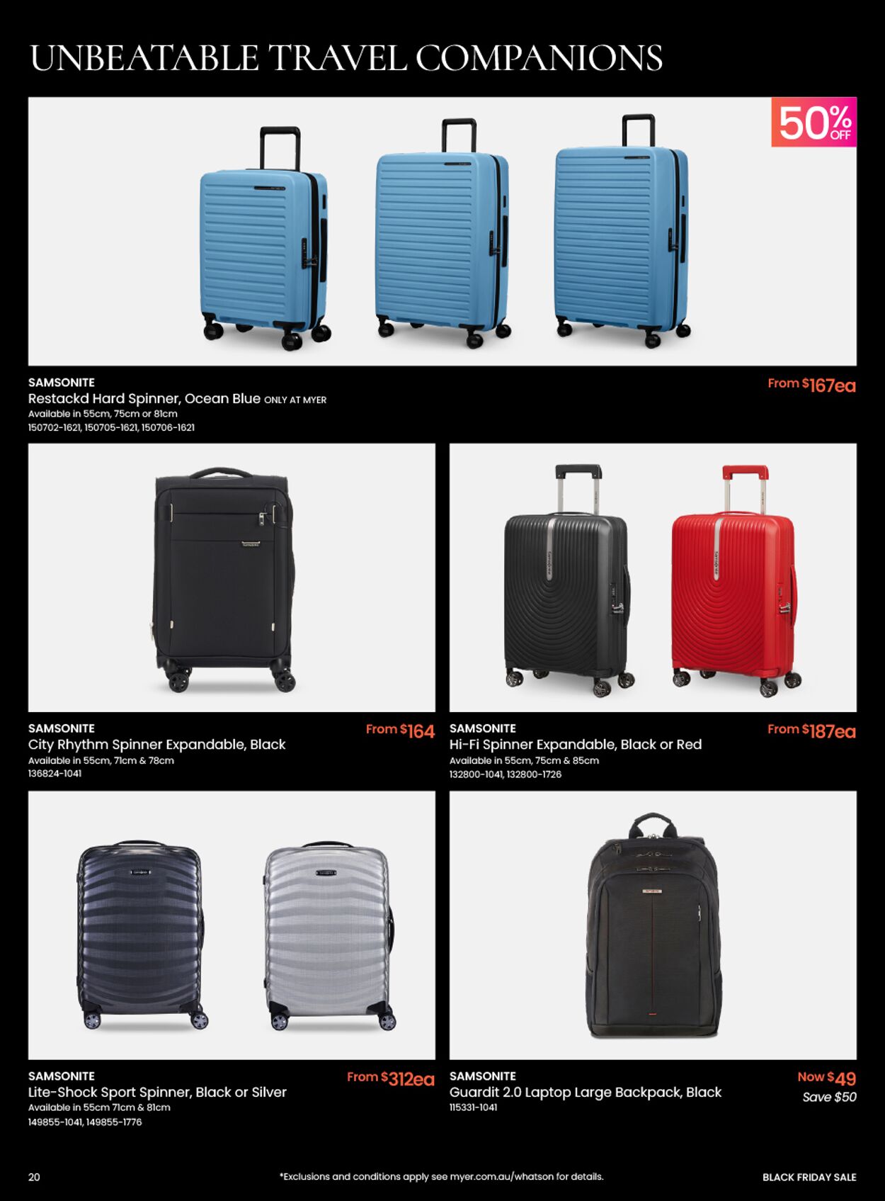 Catalogue Myer 17.11.2025 - 25.07.2026