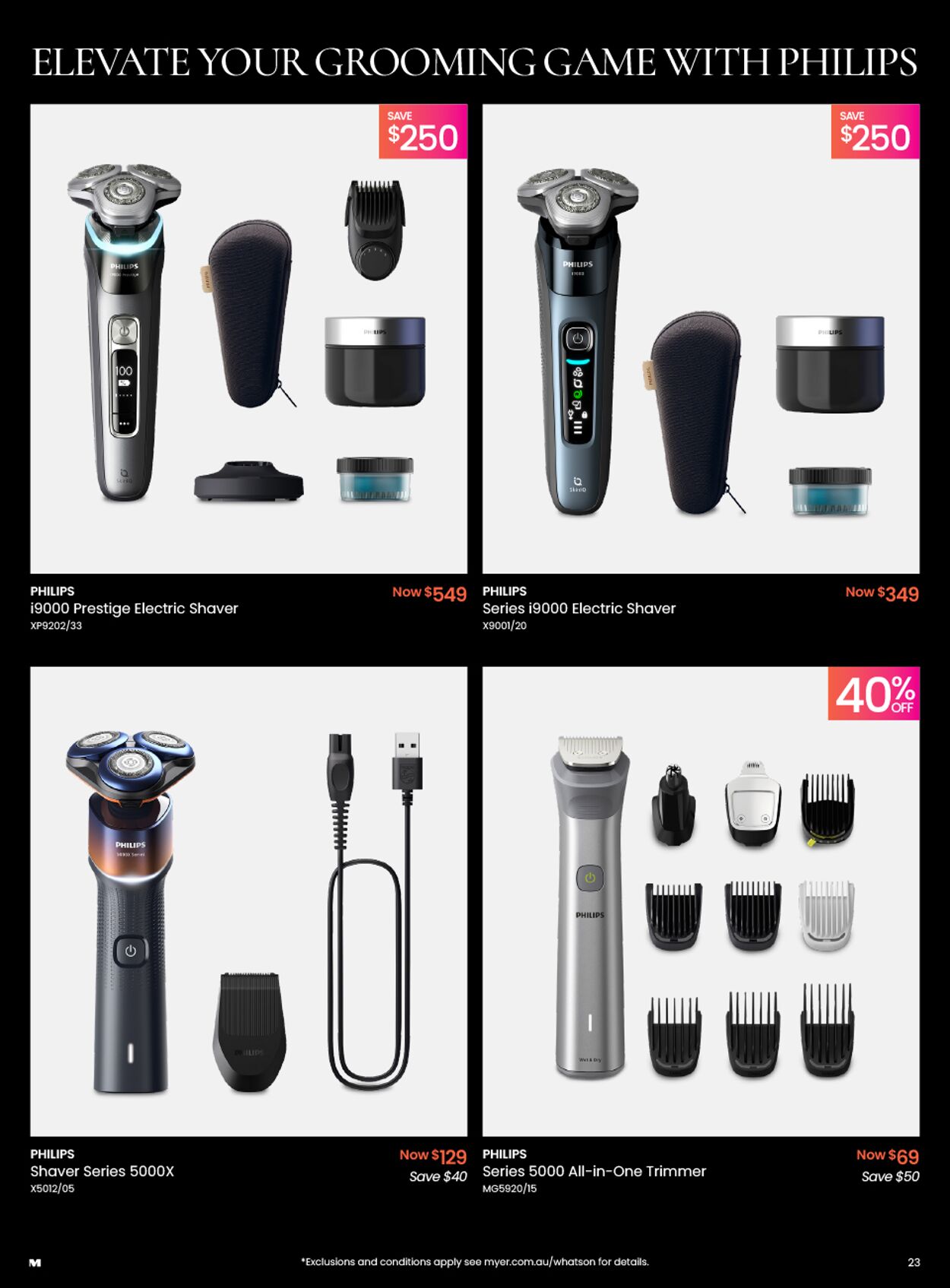 Catalogue Myer 17.11.2025 - 25.07.2026