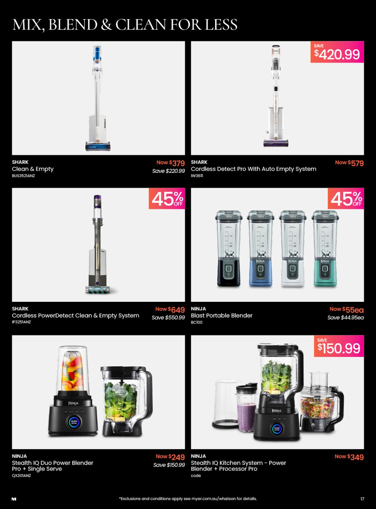 Catalogue Myer 17.11.2025 - 25.07.2026