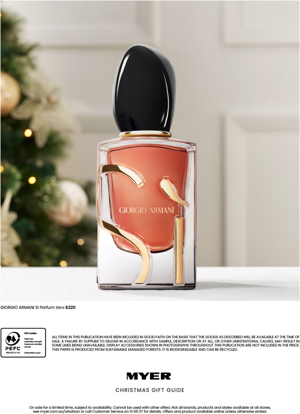 Catalogue Myer 03.11.2025 - 25.07.2026