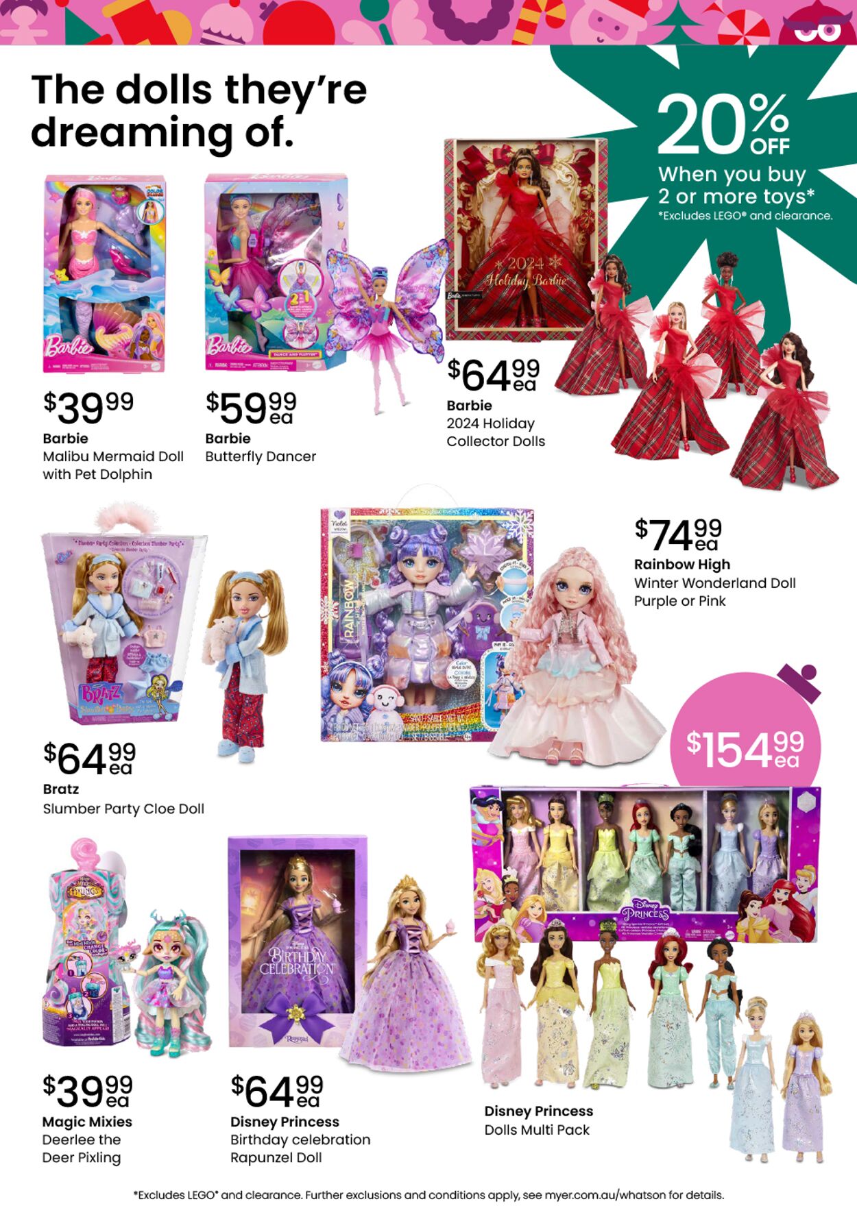 Catalogue Myer 28.10.2024 - 10.11.2024