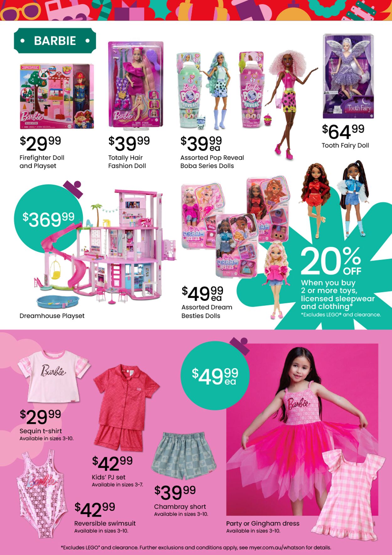 Catalogue Myer 28.10.2024 - 10.11.2024