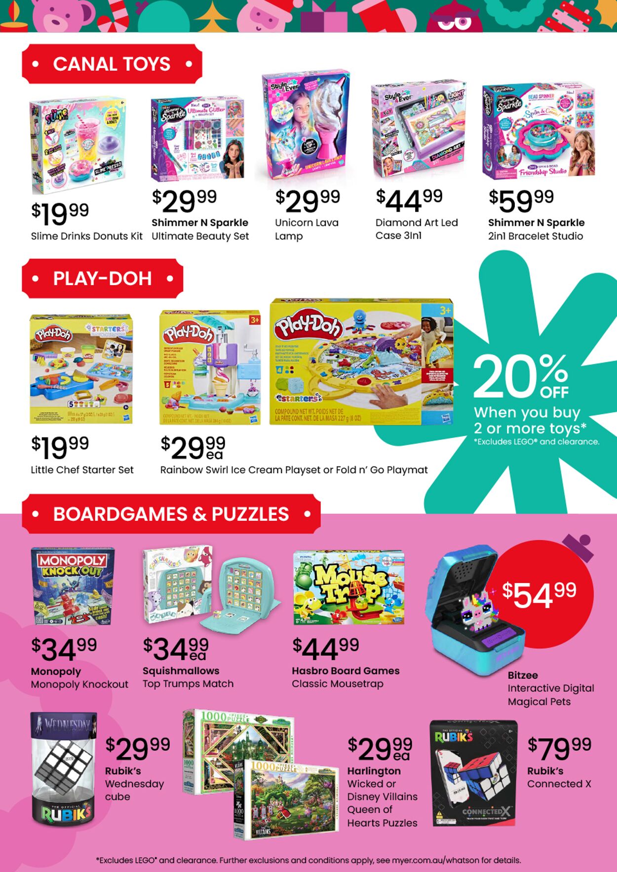 Catalogue Myer 28.10.2024 - 10.11.2024