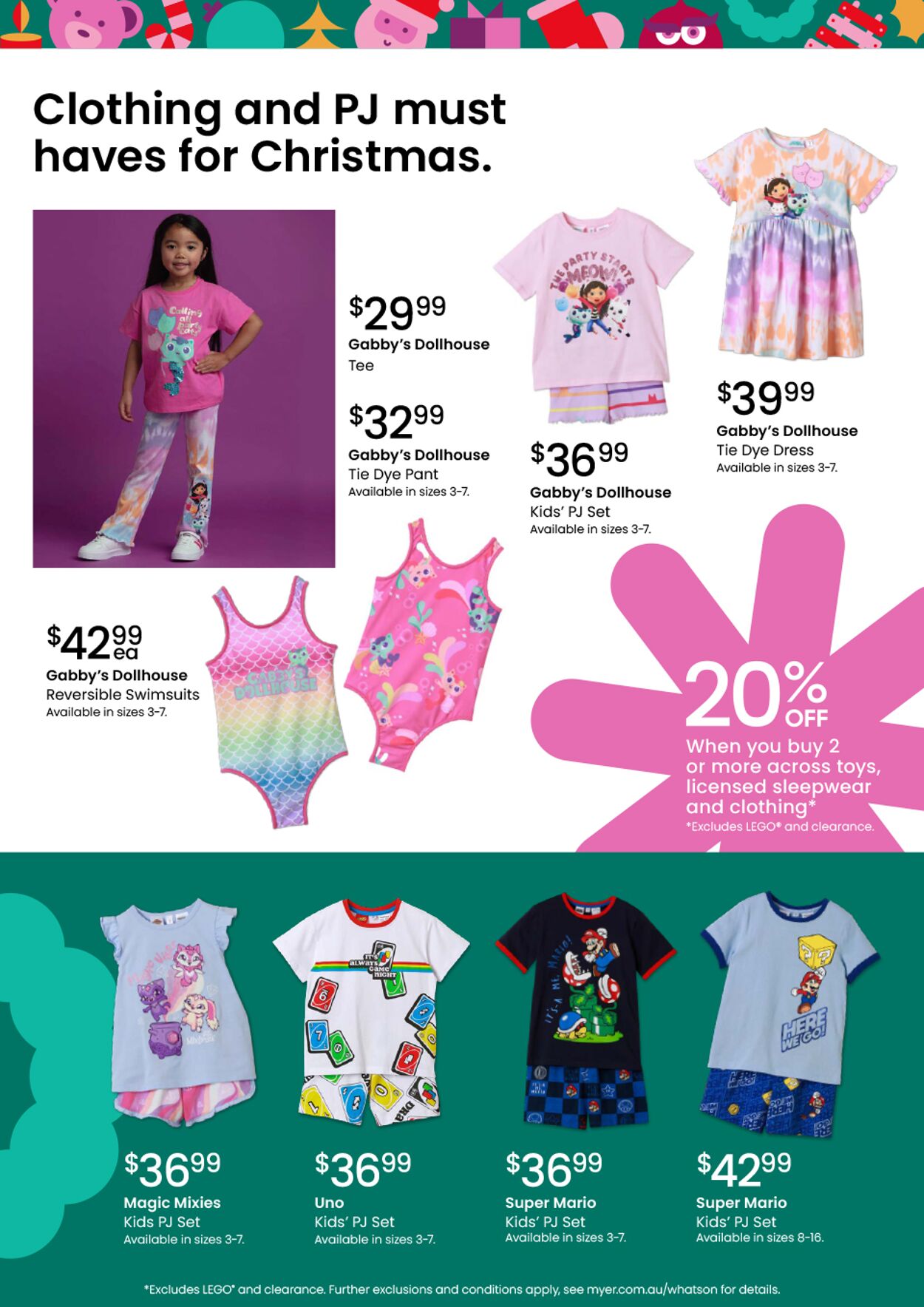 Catalogue Myer 28.10.2024 - 10.11.2024