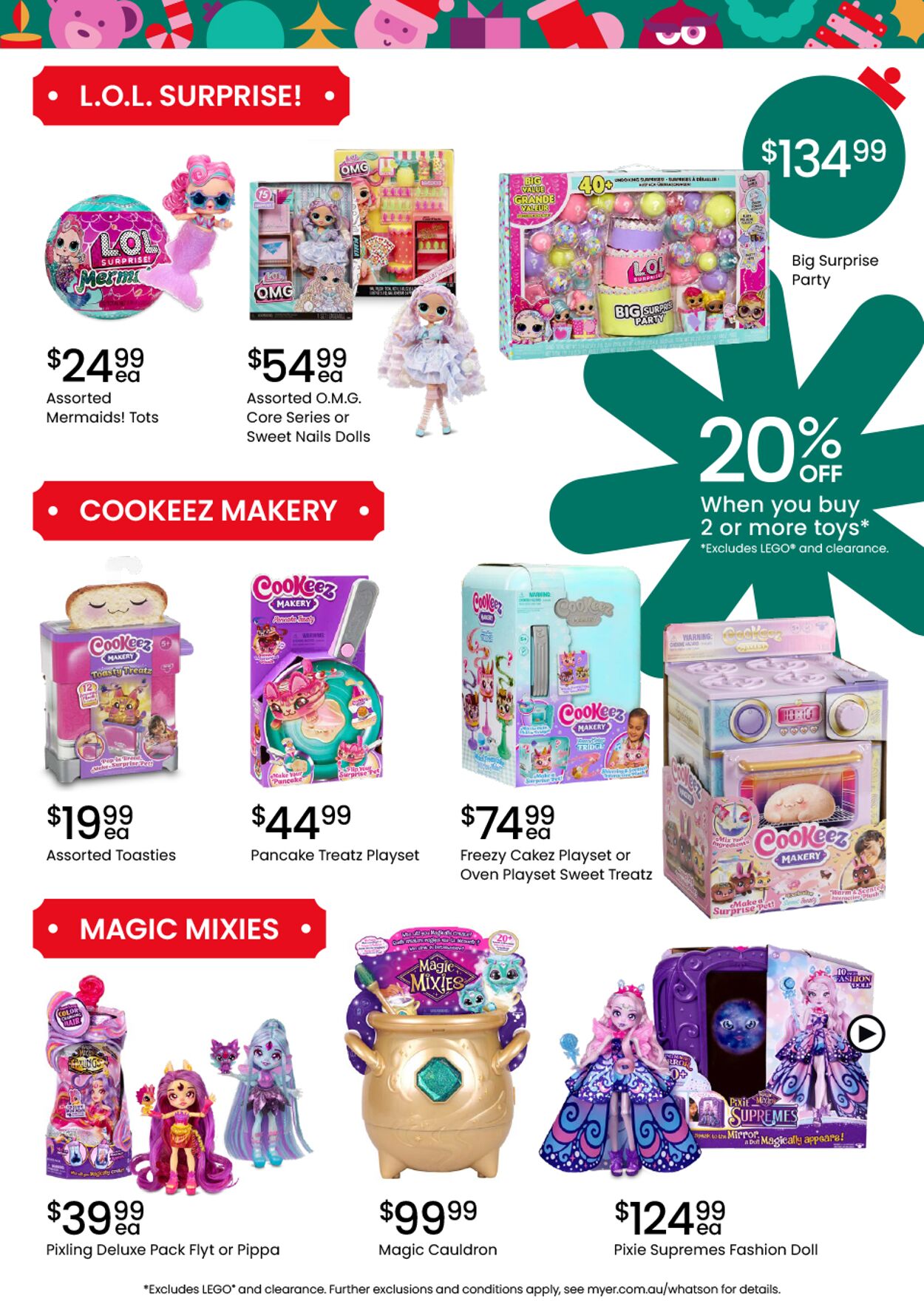 Catalogue Myer 28.10.2024 - 10.11.2024