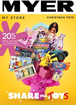 Catalogue Myer 05.11.2024 - 17.11.2024