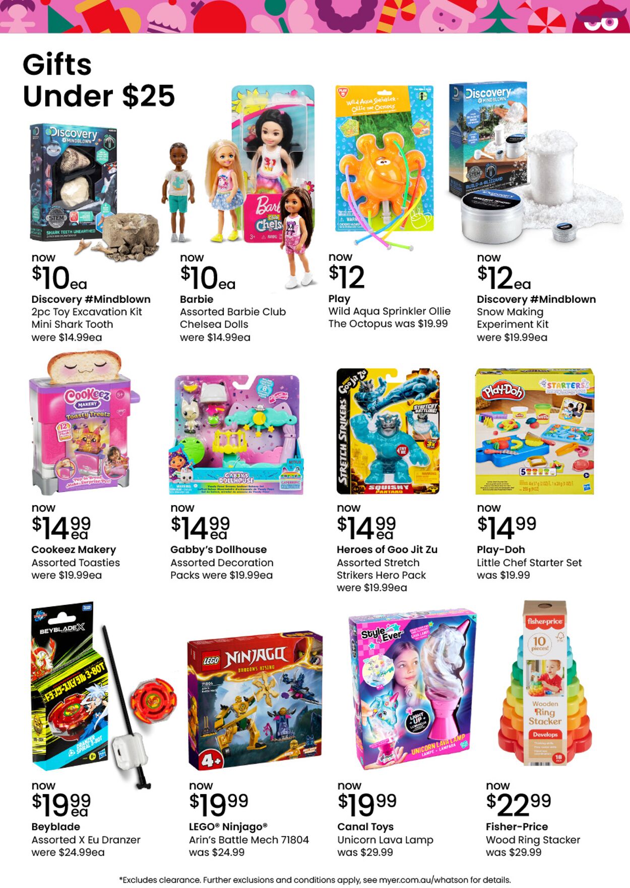 Catalogue Myer 18.11.2024 - 08.12.2024