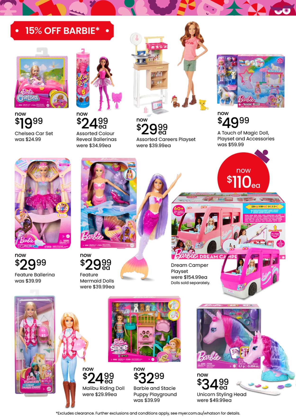 Catalogue Myer 18.11.2024 - 08.12.2024