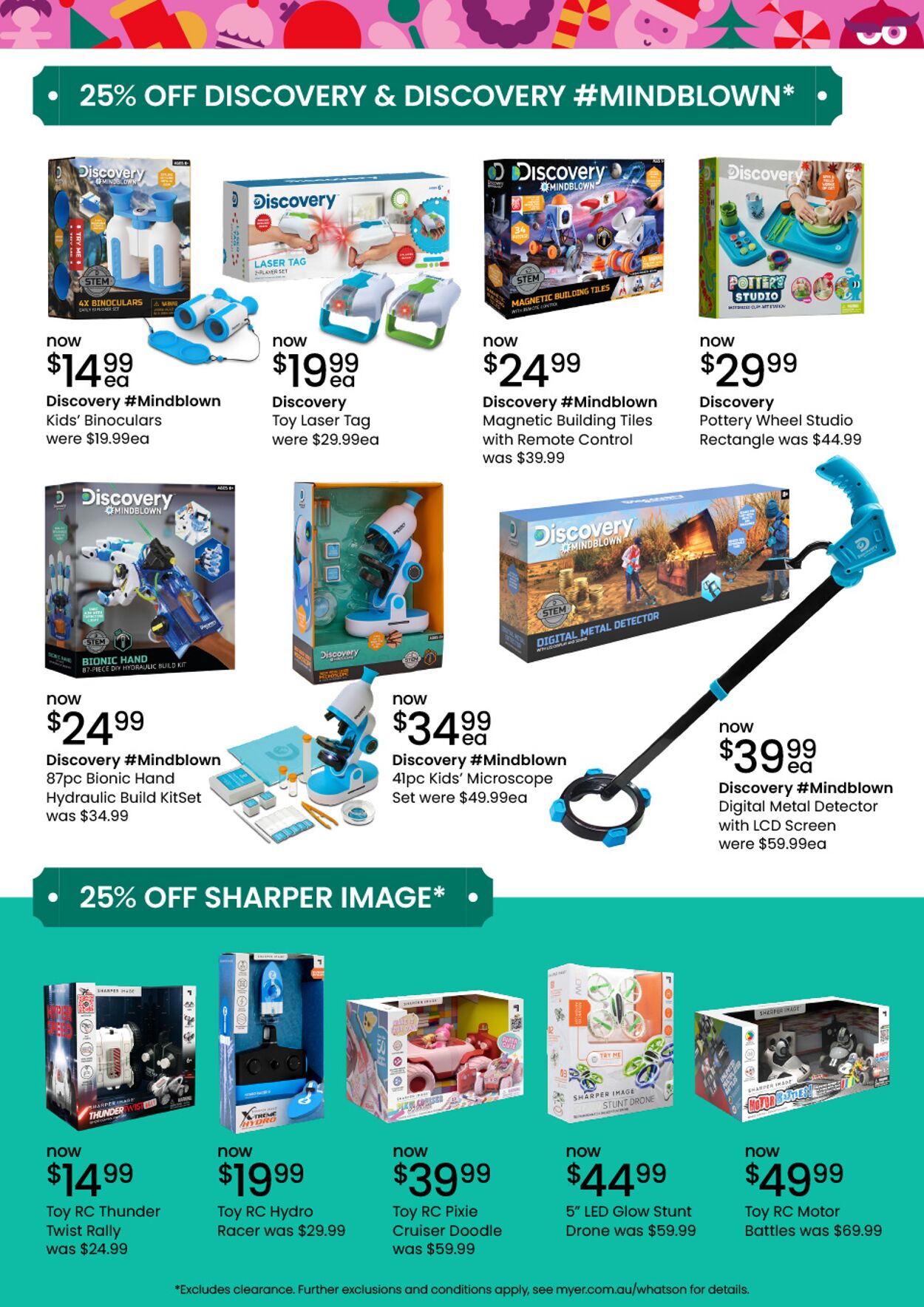 Catalogue Myer 18.11.2024 - 08.12.2024