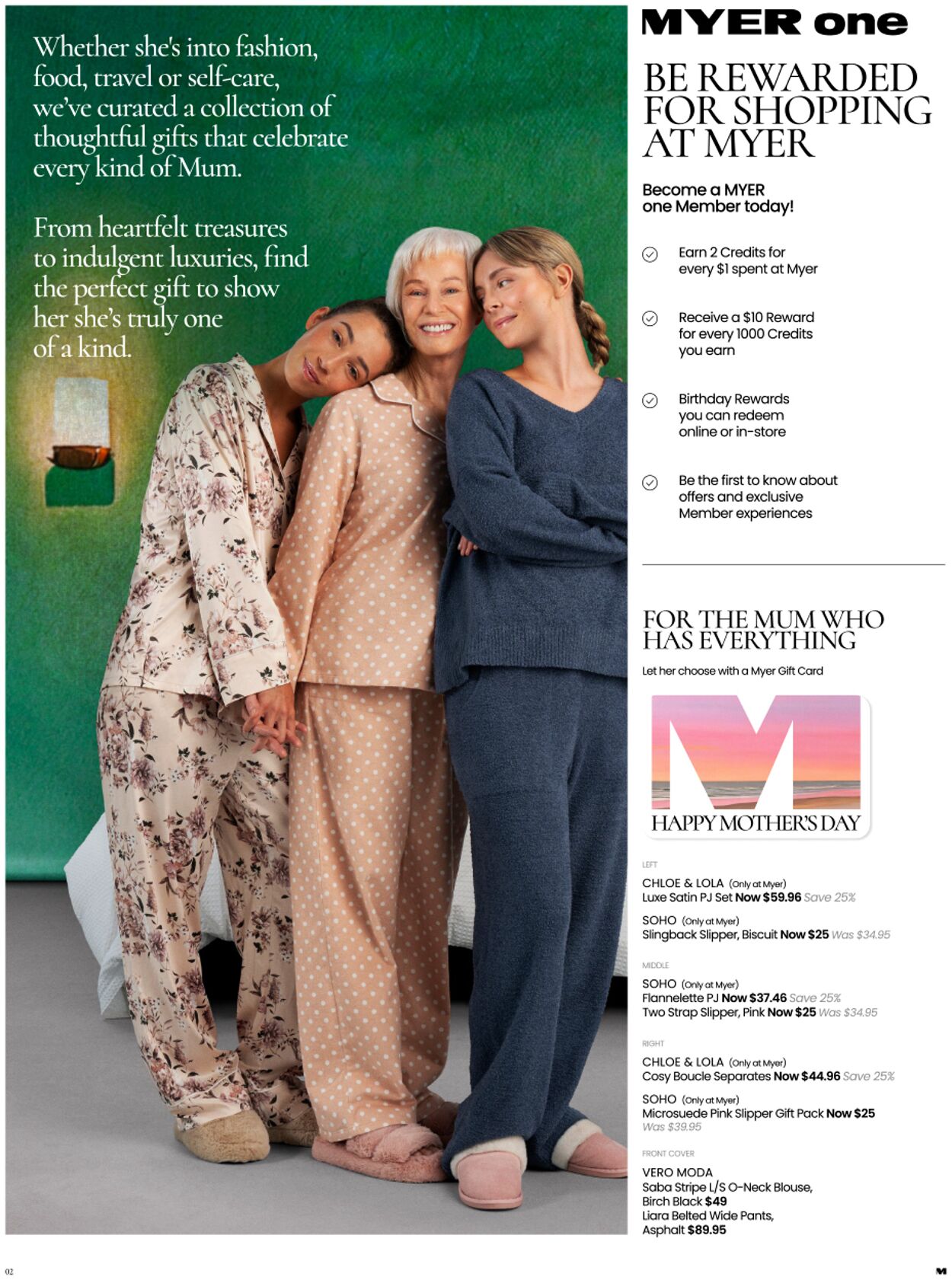 Catalogue Myer 22.04.2025 - 25.07.2026