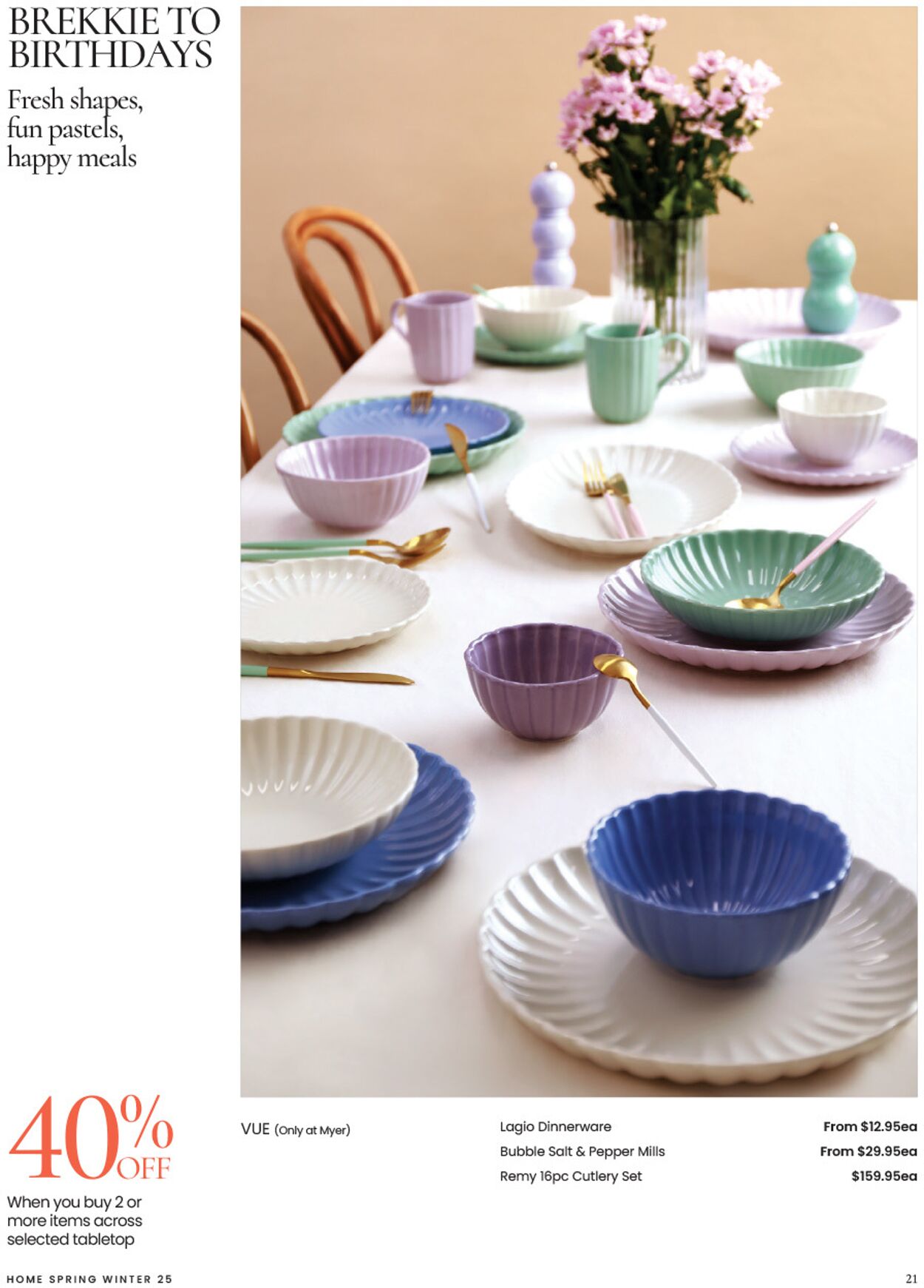 Catalogue Myer 05.08.2025 - 25.07.2026
