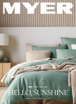 Catalogue Myer 05.08.2025 - 25.07.2026