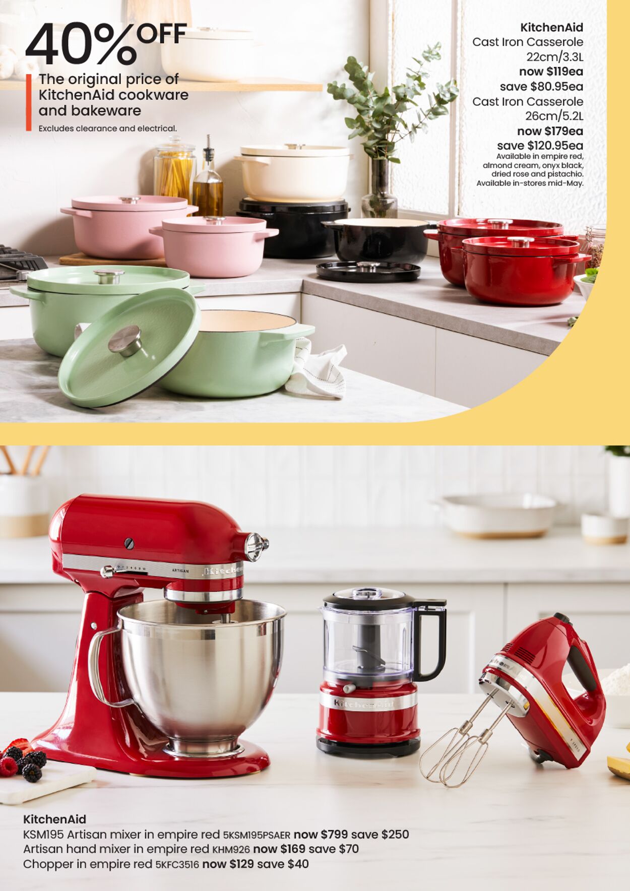 Catalogue Myer 24.04.2023 - 15.05.2023