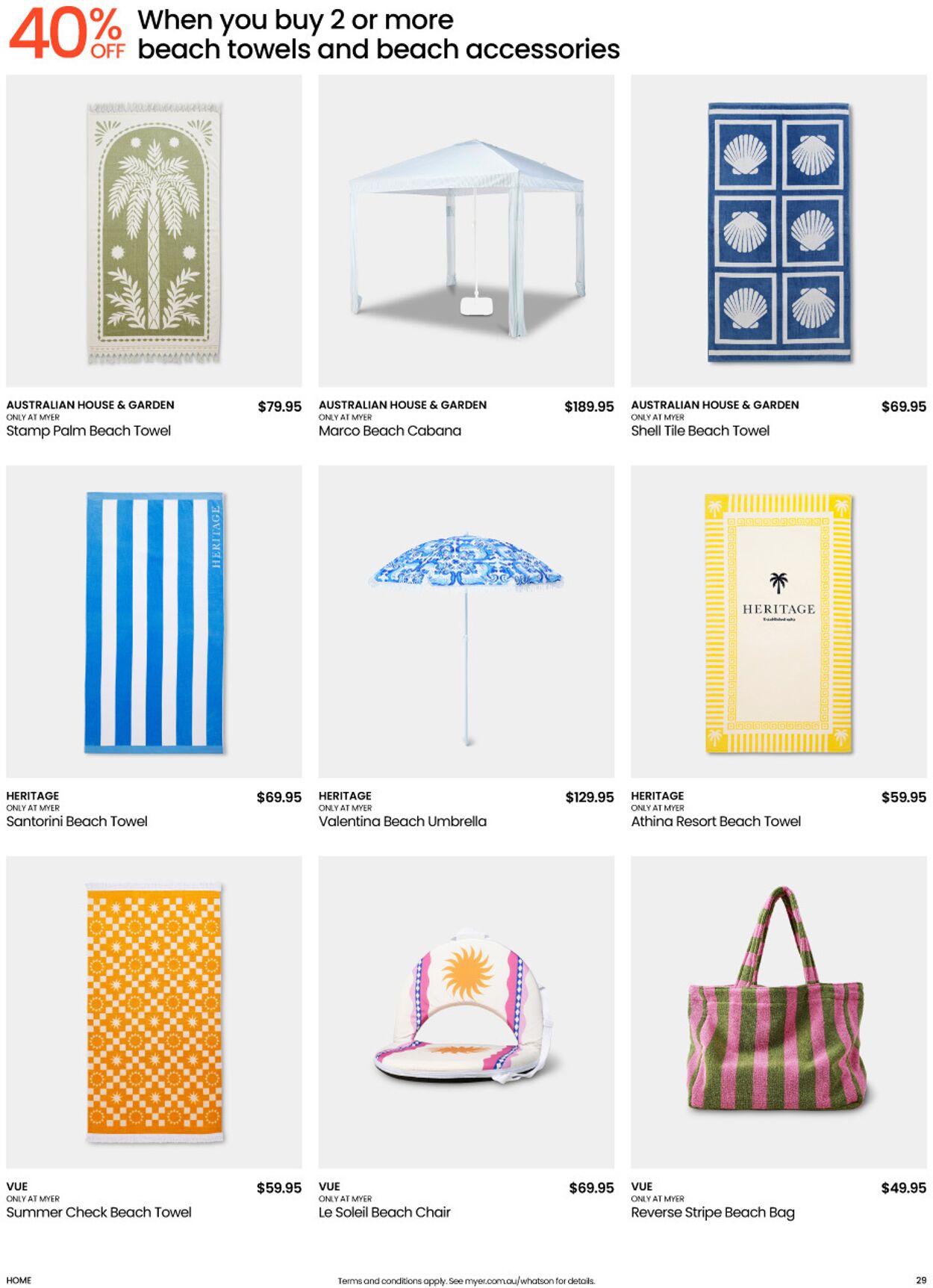 Catalogue Myer 11.11.2025 - 25.07.2026