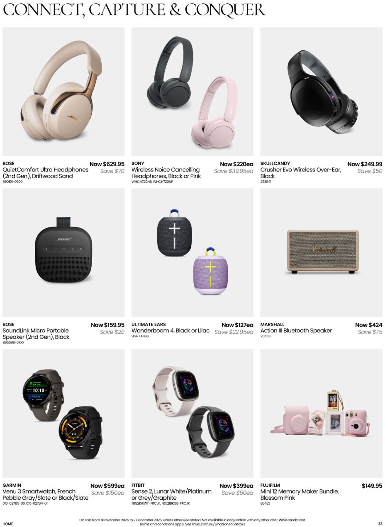Catalogue Myer 11.11.2025 - 25.07.2026