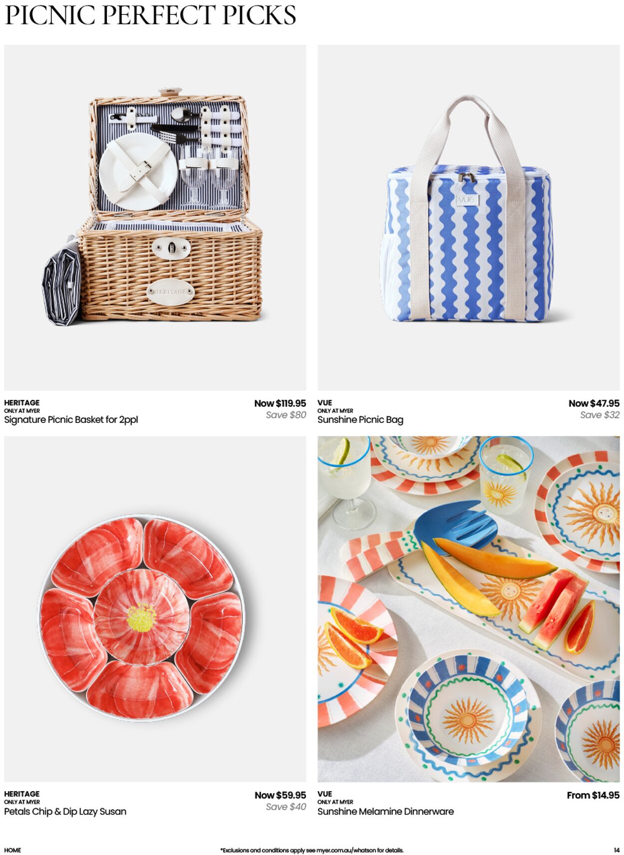 Catalogue Myer 14.10.2025 - 25.07.2026