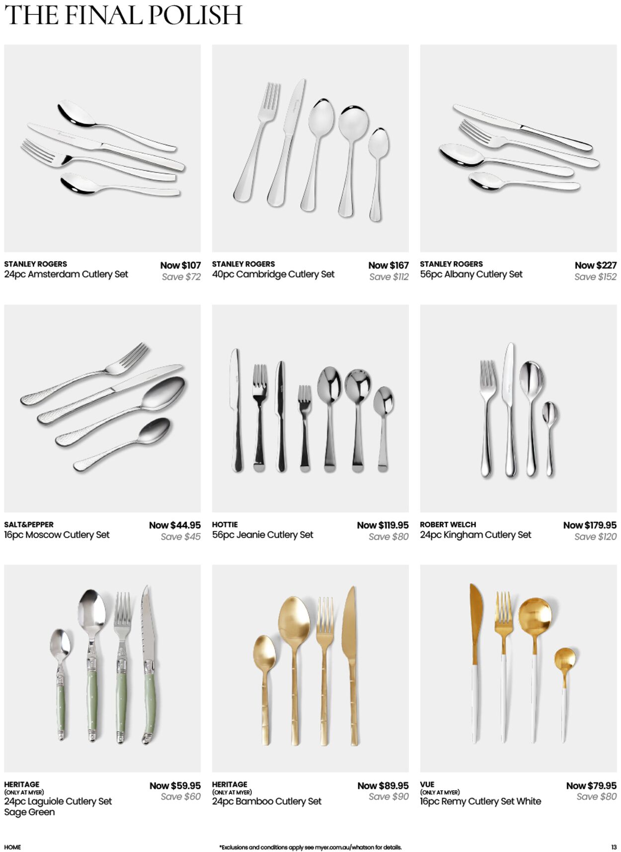 Catalogue Myer 14.10.2025 - 25.07.2026