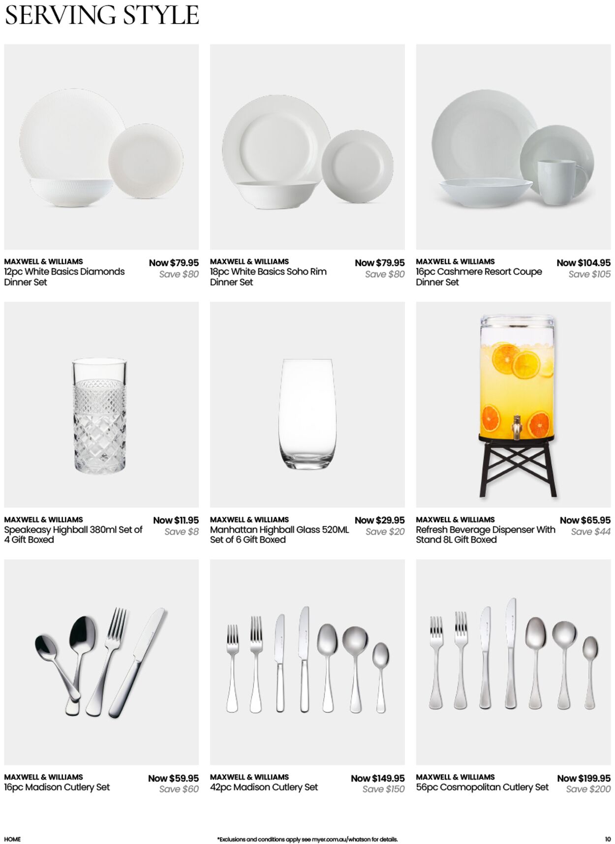 Catalogue Myer 14.10.2025 - 25.07.2026