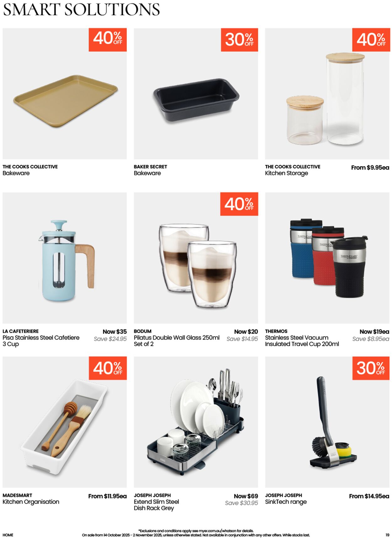 Catalogue Myer 14.10.2025 - 25.07.2026