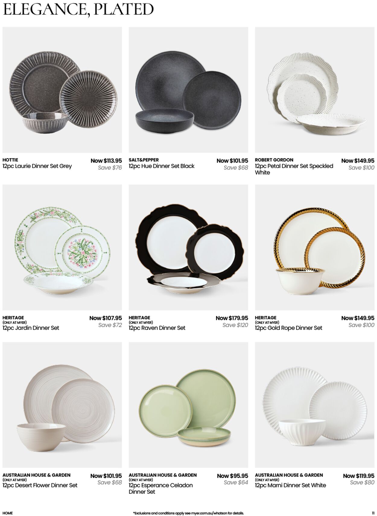 Catalogue Myer 14.10.2025 - 25.07.2026