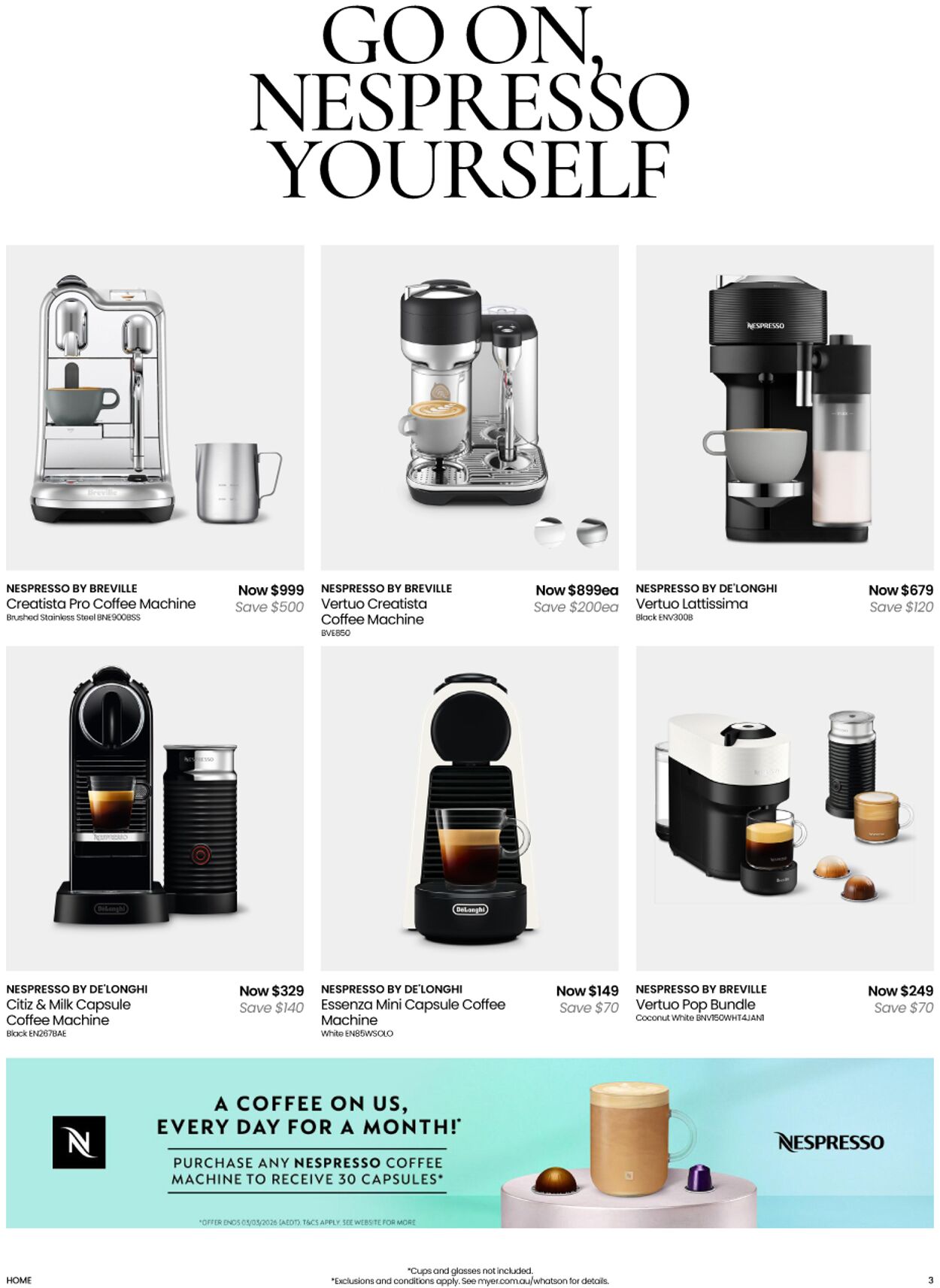 Catalogue Myer 12.08.2025 - 25.07.2026