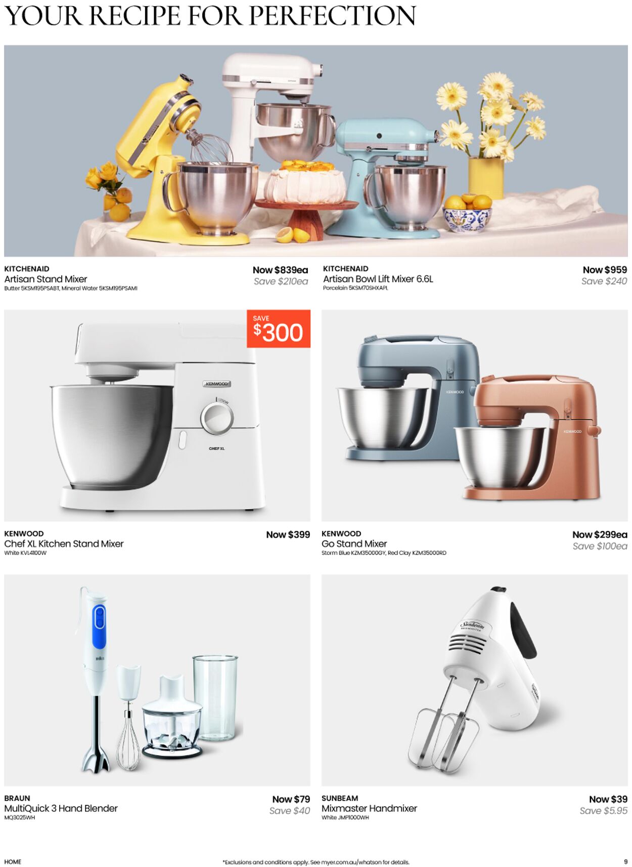 Catalogue Myer 12.08.2025 - 25.07.2026