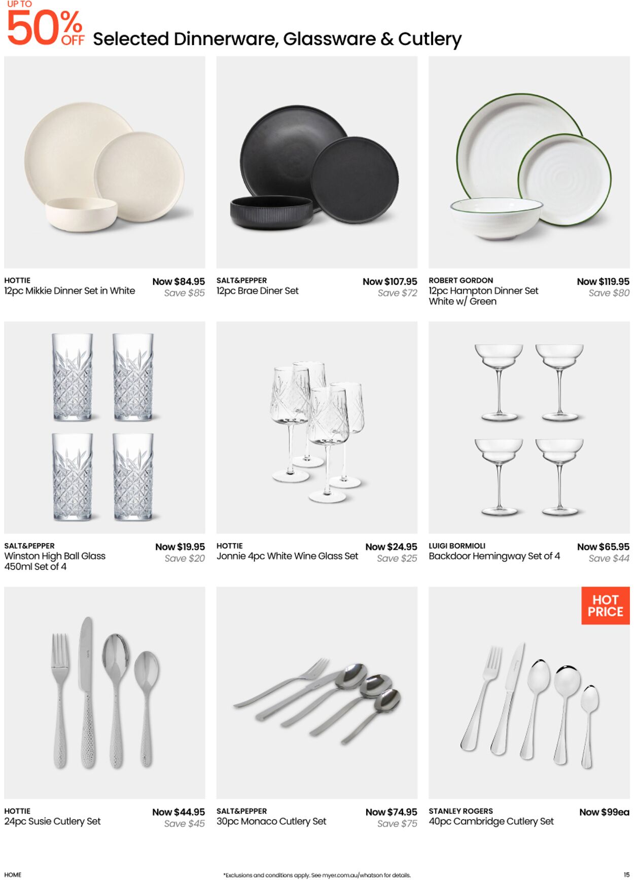 Catalogue Myer 12.08.2025 - 25.07.2026