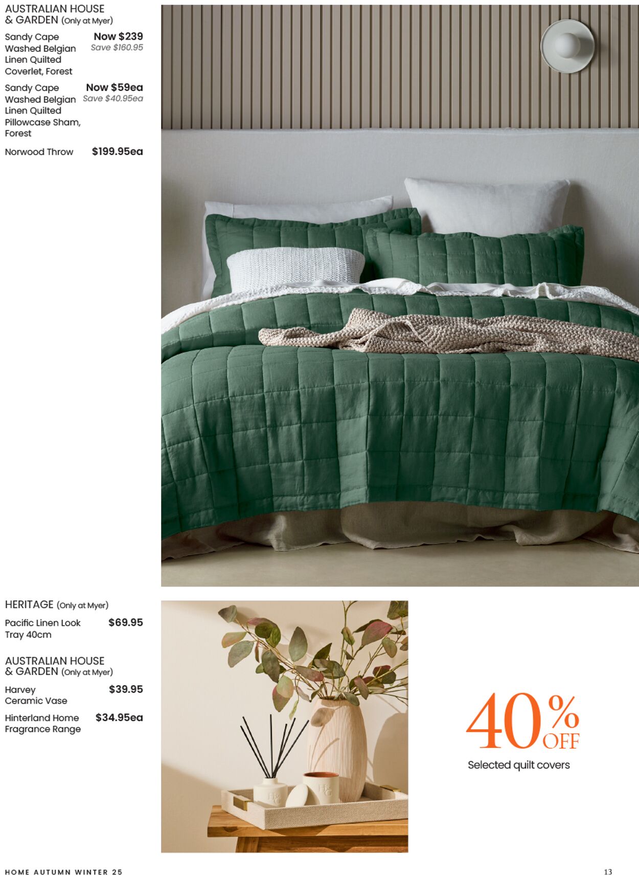Catalogue Myer 29.04.2025 - 25.07.2026