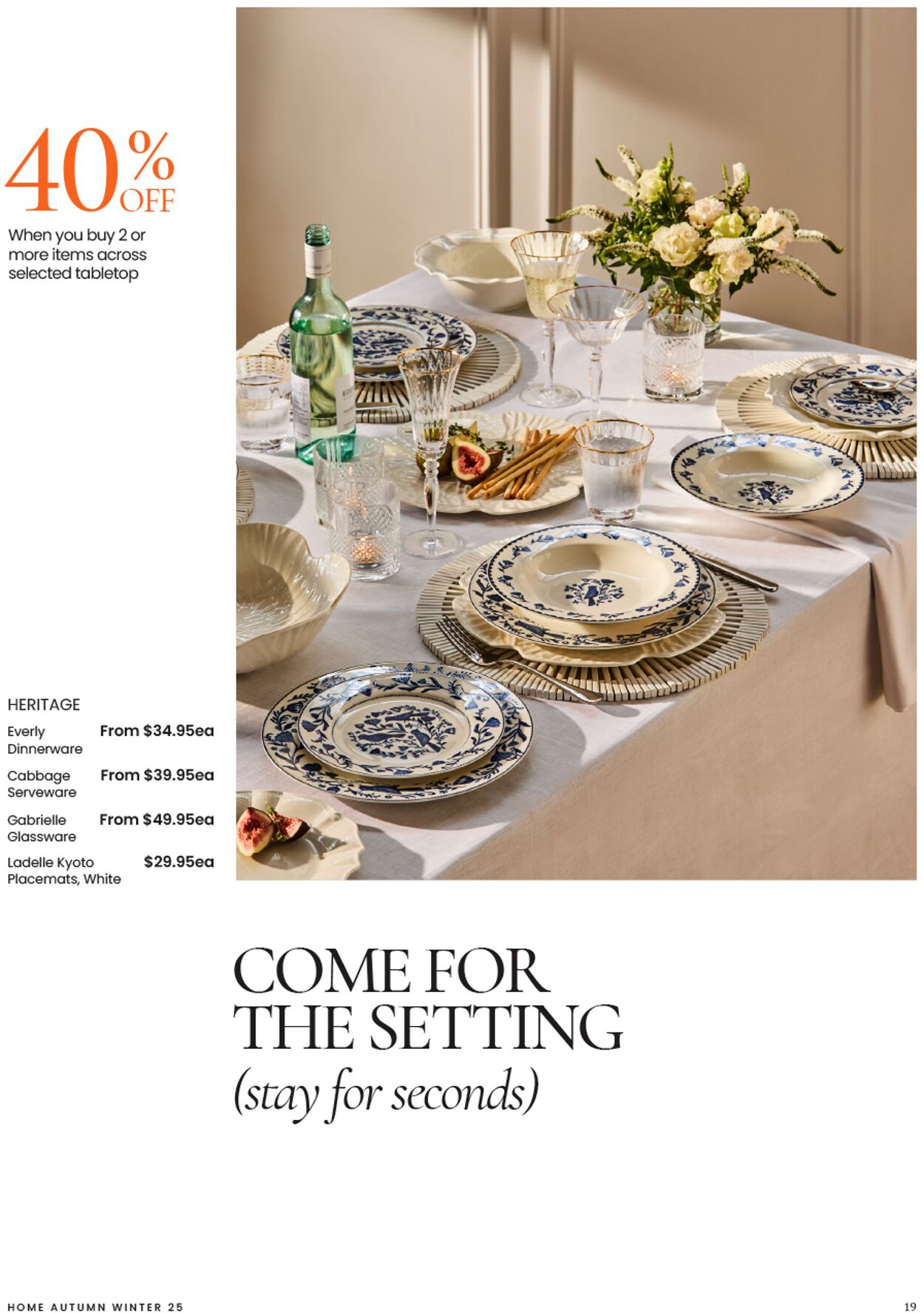 Catalogue Myer 29.04.2025 - 25.07.2026