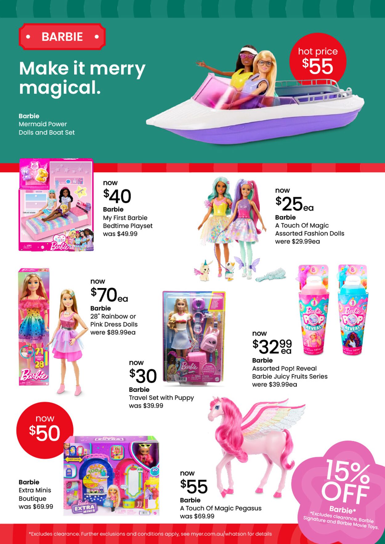 Catalogue Myer 30.11.2023 - 23.12.2023