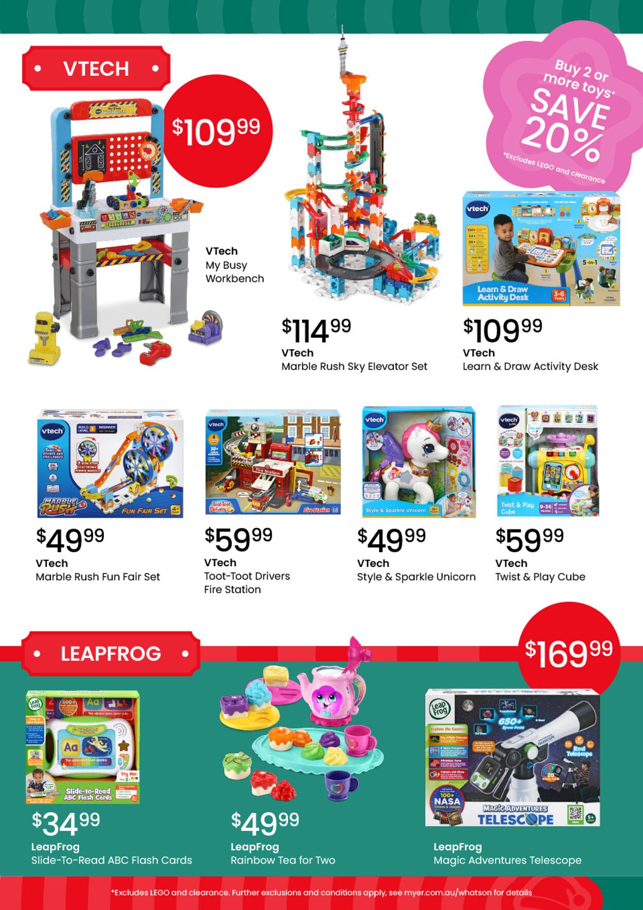 Catalogue Myer 30.10.2023 - 16.11.2023