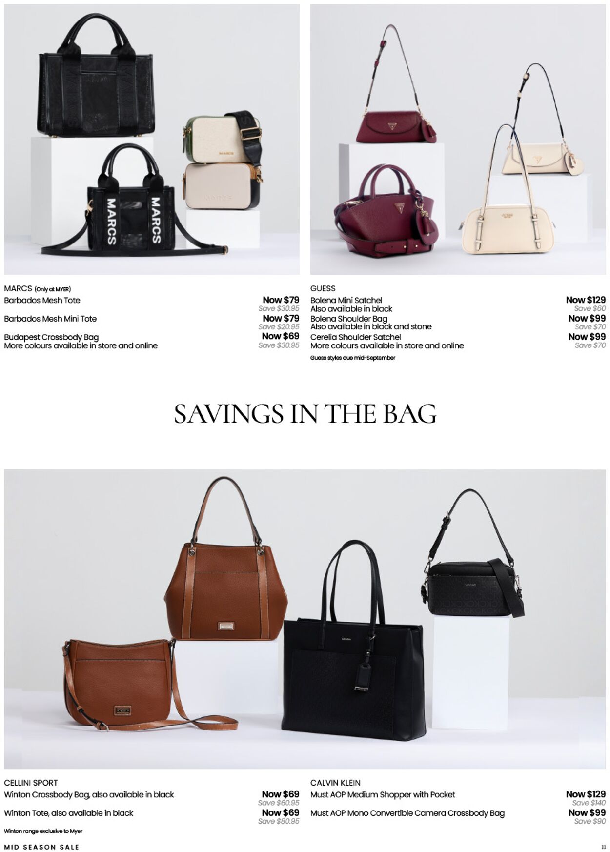 Catalogue Myer 10.09.2025 - 25.07.2026