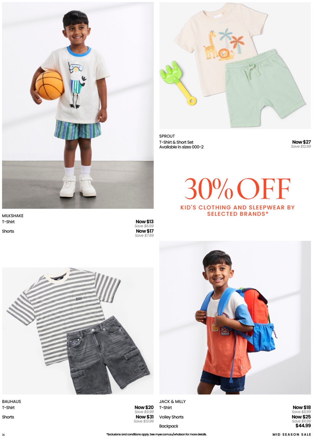 Catalogue Myer 10.09.2025 - 25.07.2026