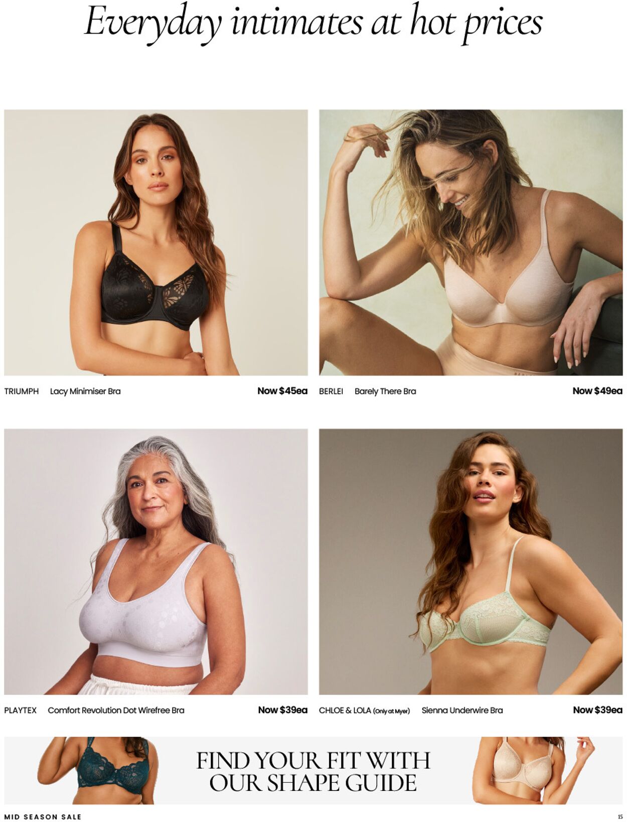 Catalogue Myer 10.09.2025 - 25.07.2026